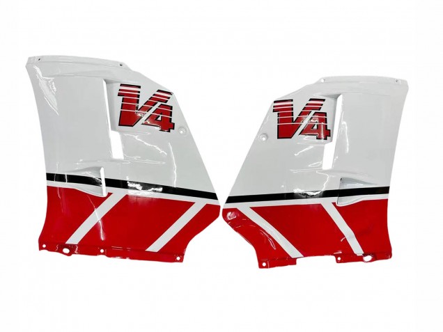Mejores Carenados Moto Yamaha RZV500 / RD500 1985-1987 - Blanco Rojo Negro