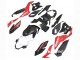 Mejores Carenados Moto Suzuki GSX-S 750 2017-2022 - Rojo Blanco