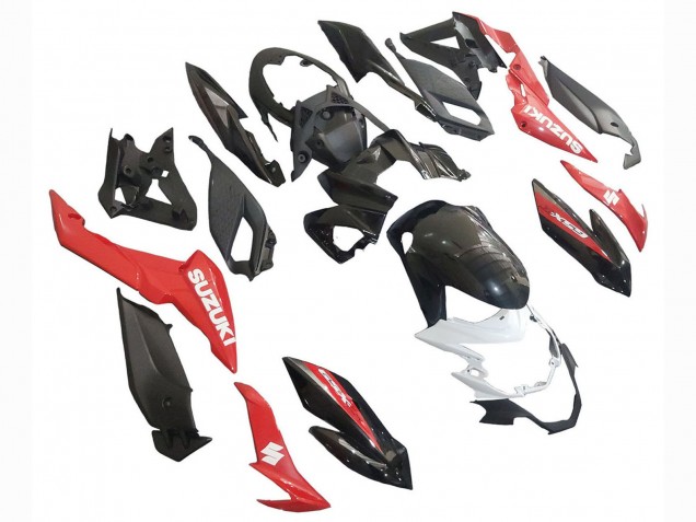 Mejores Carenados Moto Suzuki GSX-S 750 2017-2022 - Rojo Blanco