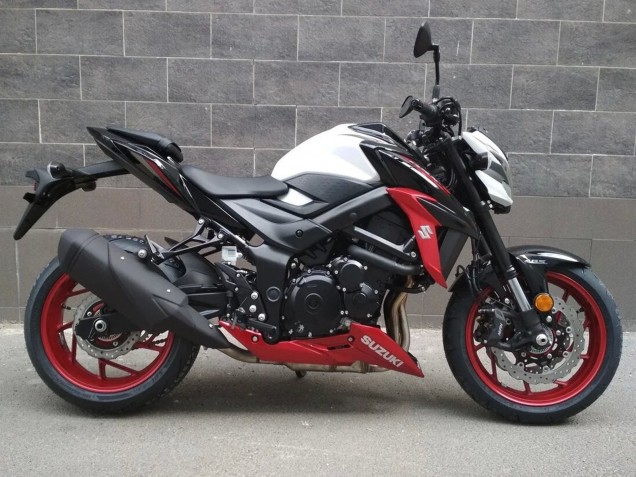 Mejores Carenados Moto Suzuki GSX-S 750 2017-2022 - Rojo Blanco