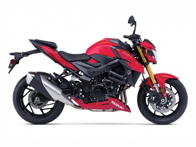 Mejores Carenados Moto Suzuki GSX-S 750 2017-2022 - Rojo Negro