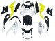 Mejores Carenados Moto Suzuki GSX-S 750 2017-2022 - Blanco Amarillo