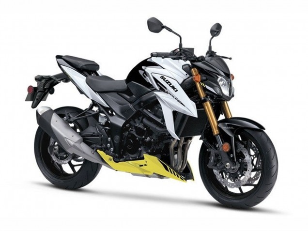 Mejores Carenados Moto Suzuki GSX-S 750 2017-2022 - Blanco Amarillo