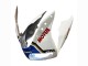 Mejores Carenados Moto Suzuki SV650 2003-2013 - Blanco Azul Lucky Strike Motul