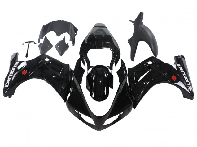 Mejores Carenado Moto Suzuki SV650 2003-2013 - Negro Brillante