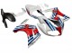Mejores Carenados Moto Suzuki SV650 2003-2013 - Blanco Rojo Azul Martini