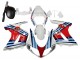 Mejores Carenados Moto Suzuki SV650 2003-2013 - Blanco Rojo Azul Martini