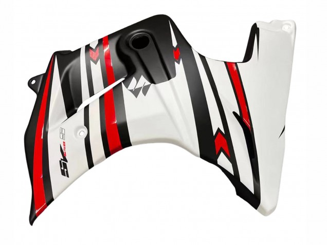 Mejores Carenados Moto Suzuki SV650 2003-2013 - Blanco Rojo Negro