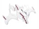 Mejores Carenados Moto Suzuki SV650 2003-2013 - Blanco Rojo Oscuro Línea
