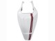Mejores Carenados Moto Suzuki SV650 2003-2013 - Blanco Rojo Oscuro Línea
