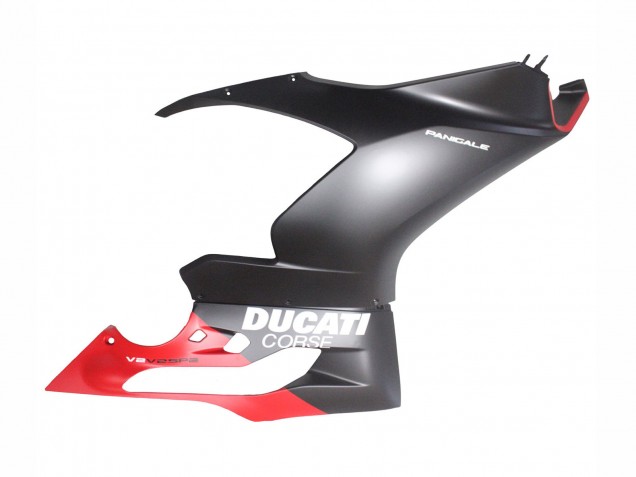 Mejores Carenados Moto Ducati Panigale V2 2020-2024 - Rojo Negro Mate Corse