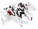Mejores Carenados Moto Ducati Panigale V2 2020-2024 - Blanco Rojo Negro Mate