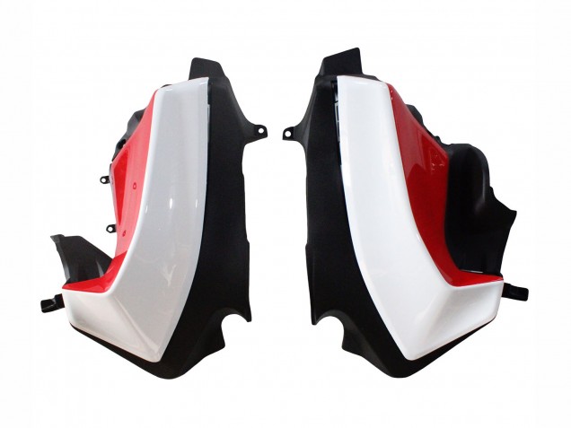Mejores Carenados Moto Ducati Panigale V2 2020-2024 - Blanco Rojo Negro Mate