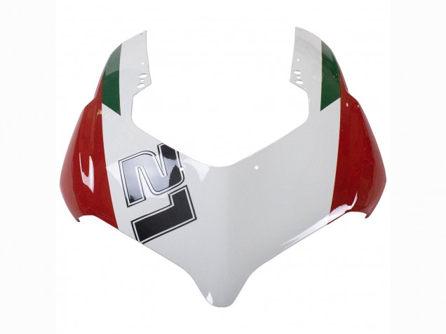 Mejores Carenados Moto Ducati Panigale V2 2020-2024 - Blanco Rojo Verde Negro Mate Corse 21