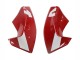 Mejores Carenados Moto Ducati Panigale V2 2020-2024 - Rojo Negro Brillante Monstruo Corse