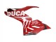 Mejores Carenados Moto Ducati Panigale V2 2020-2024 - Rojo Negro Brillante Monstruo Corse
