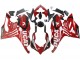 Mejores Carenados Moto Ducati Panigale V2 2020-2024 - Rojo Negro Brillante Monstruo Corse