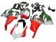Mejores Carenados Moto Ducati Panigale V2 2020-2024 - Plata Rojo Verde