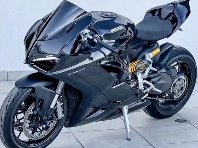 Mejores Carenados Moto Ducati Panigale V2 2020-2024 - Negro