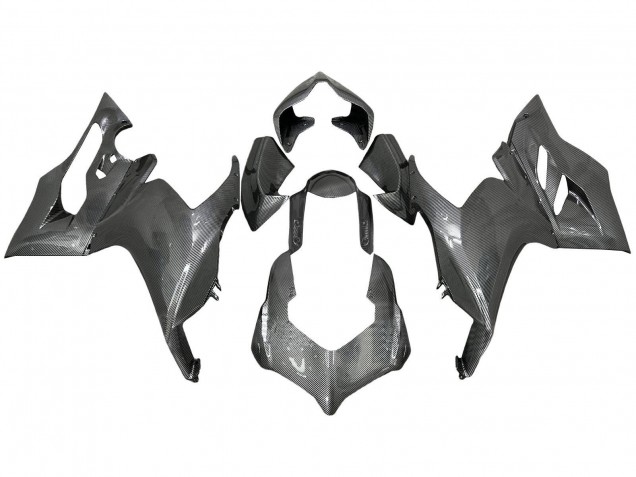 Mejores Carenados Moto Ducati Panigale V2 2020-2024 - Negro FibraCarbono Estilo