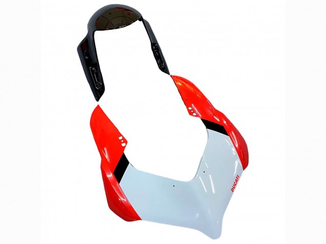 Mejores Kits Carenado Moto Ducati Panigale V2 2020-2024 - Blanco Rojo Negro Brillante