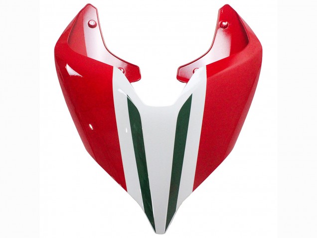 Mejores Carenados Moto Ducati Panigale V4 V4S 2018-2019 - Blanco Rojo Negro Mate