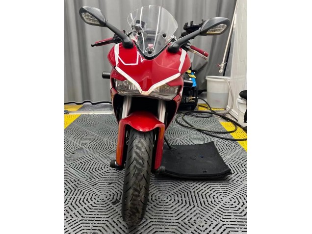 Mejores Carenados Moto Ducati Supersport 939/939S 2017-2022 - Rojo Blanco Negro