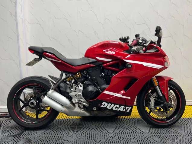 Mejores Carenados Moto Ducati Supersport 939/939S 2017-2022 - Rojo Blanco Negro