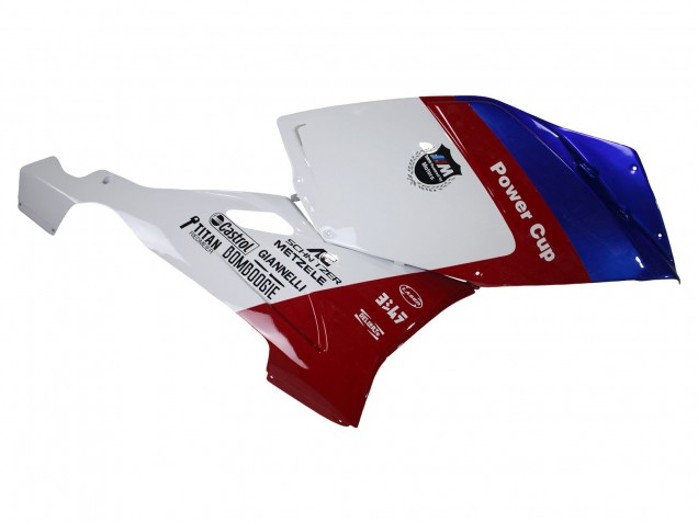 Mejores Carenados ABS BMW K1200S 2005-2010 - Blanco Rojo Azul