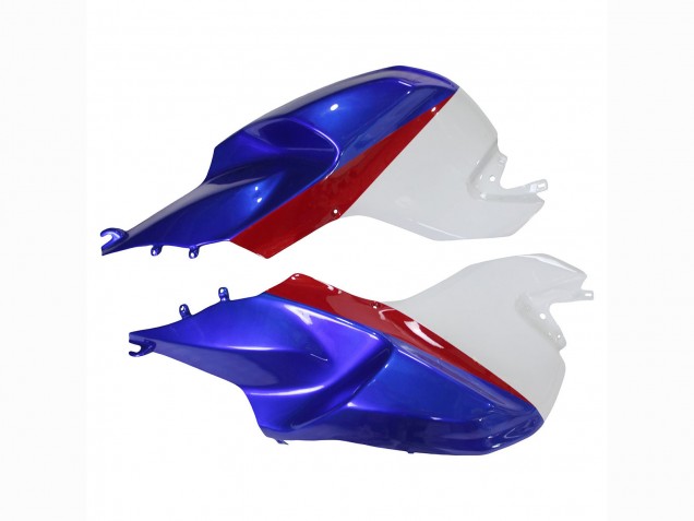 Mejores Carenados ABS BMW K1200S 2005-2010 - Blanco Rojo Azul