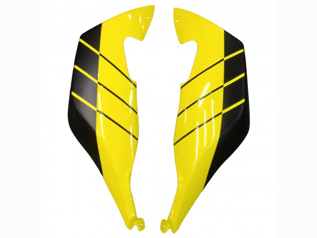 Mejores Carenados Moto BMW K1200S 2005-2010 - Amarillo Plata Negro Mate