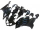 Mejores Carenados Moto BMW K1200S 2005-2010 - Negro Brillante Negro Mate Azul Línea