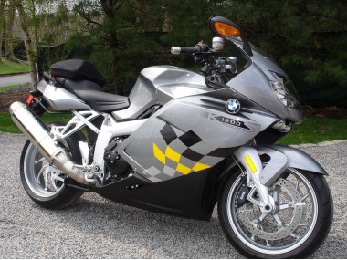 Mejores Carenado Moto BMW K1200S 2005-2010 - Plata Amarillo Negro