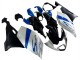 Mejores Carenado Moto BMW K1200S 2005-2010 - Plata Azul Negro