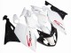 Mejores Carenados Moto BMW K1200S 2005-2010 - Blanco Negro Brillante