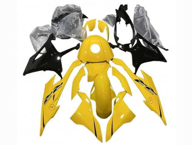 Mejores Carenados Moto BMW S1000RR 2023-2024 - Amarillo Negro Brillante