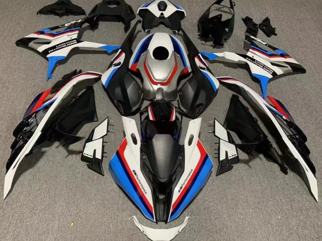 Mejores Carenados Moto BMW S1000RR 2023-2024 - Blanco Negro Rojo Azul