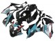 Mejores Carenados Moto BMW S1000RR 2023-2024 - Azul Claro Negro Mate Petronas