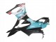 Mejores Carenados Moto BMW S1000RR 2023-2024 - Azul Claro Negro Mate Petronas