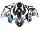 Mejores Carenados Moto BMW S1000RR 2023-2024 - Azul Claro Negro Mate Petronas