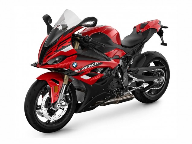 Mejores Carenados Moto BMW S1000RR 2023-2024 - Rojo Negro Mate