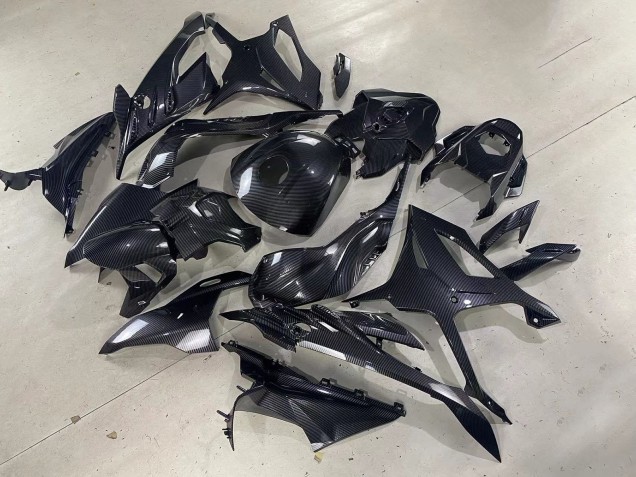 Mejores Carenados Moto BMW S1000RR 2023-2024 - Negro Brillante FibraCarbono