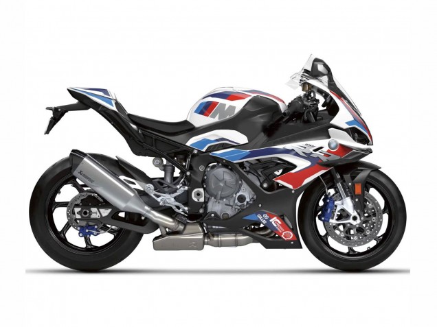 Mejores Carenados Moto BMW S1000RR 2023-2024 - Blanco Azul Rojo Negro Mate