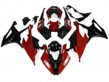 Mejores Kits Carenado Moto BMW S1000RR 2019-2022 - Negro Rojo