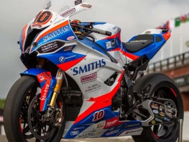 Mejores Carenados Moto BMW S1000RR 2019-2022 - Azul Rojo Blanco Smiths