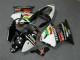 Mejores Carenados Moto Kawasaki ZX6R 2000-2002 - Blanco Rojo Amarillo Verde Negro Brillante Estrella EuroBet