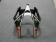 Mejores Carenados Moto Kawasaki ZX6R 2000-2002 - Blanco Rojo Amarillo Verde Negro Brillante Estrella EuroBet