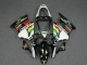Mejores Carenados Moto Kawasaki ZX6R 2000-2002 - Blanco Rojo Amarillo Verde Negro Brillante Estrella EuroBet