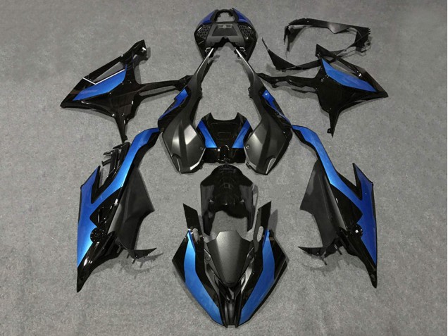 Mejores Carenados Moto BMW S1000RR 2019-2022 - Negro Azul