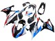 Mejores Carenados Moto BMW S1000RR 2019-2022 - Negro Rojo Azul Blanco